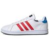 Neo Grand Court Casual Durable Low-Top Skate Shoes Men Sneakers White Red Blue GY3625
