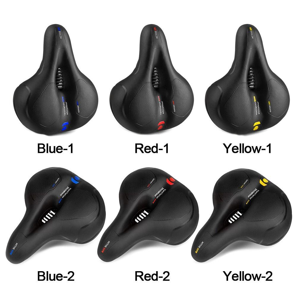 Cycling Accessory Road Mountain MTB Bicycle Shock Absorbing Comfortable Seat Hollow Bike Saddle