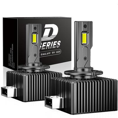 2 шт. 30000LM D1S D3S фара 35 Вт D2S D2R D4S D4R D5S D8S светодиодные лампы Canbus авто светодиодные лампы для автомобильных фар 6000K Plug&Play