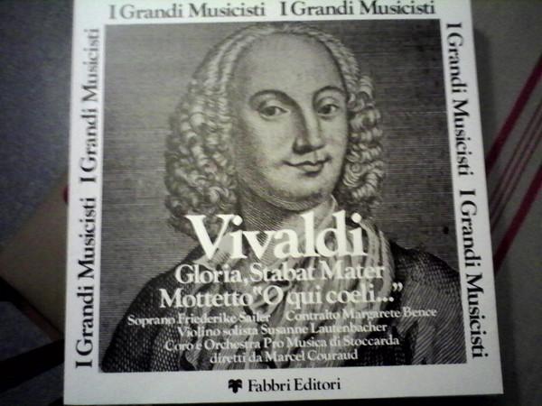 Грампластинка АНТОНИО ВИВАЛЬДИ Gloria Stabat Mater GMN63 Fabbri Editori 1979 Италия Классика Б/у