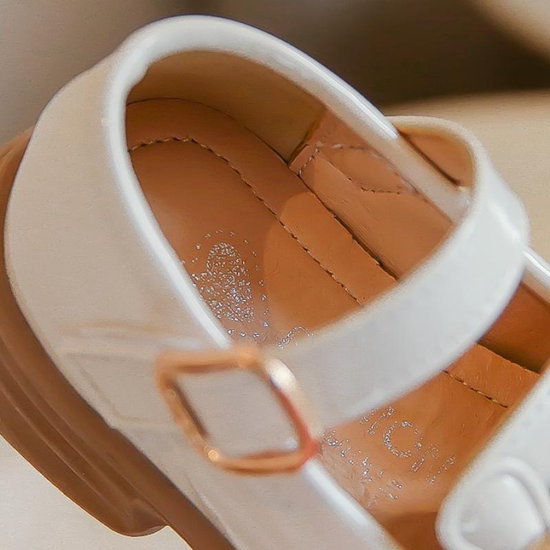 Маленькие кожаные туфли для девочек, новые туфли в британском стиле для маленьких девочек, детские черные туфли принцессы, туфли-лодочки