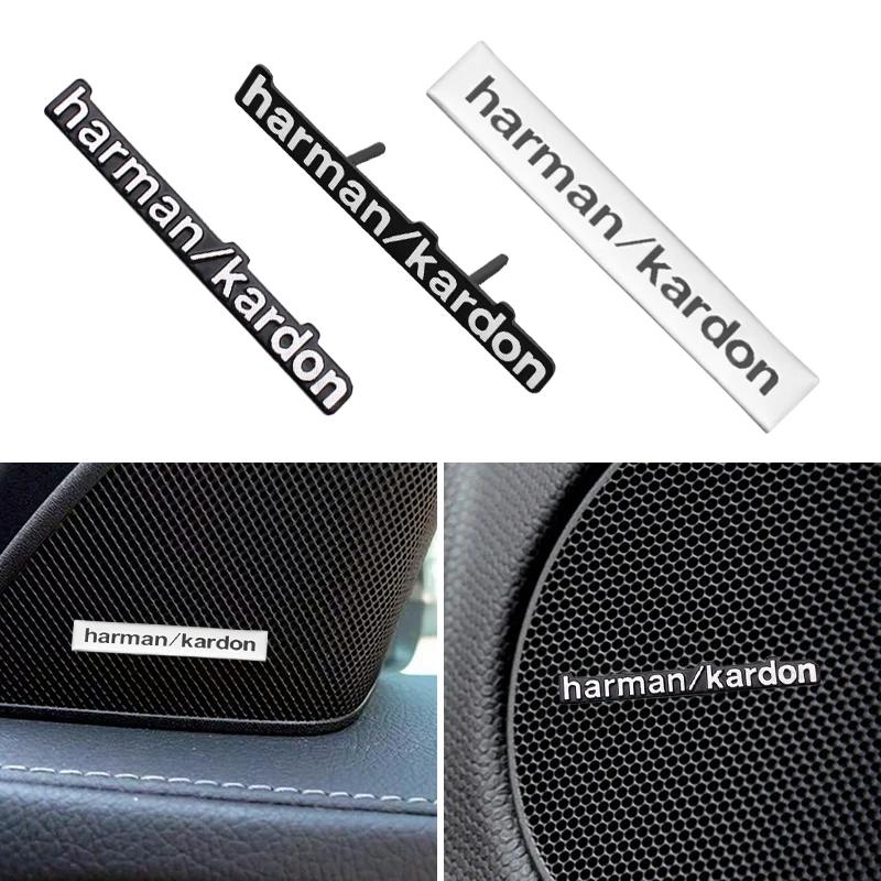 5pcs 10pcs 100pcs For A m G W204 W205 W203 W211 W212 W213 W201 W210 W124 Aluminum harman/kardon Car Styling Audio Stickers