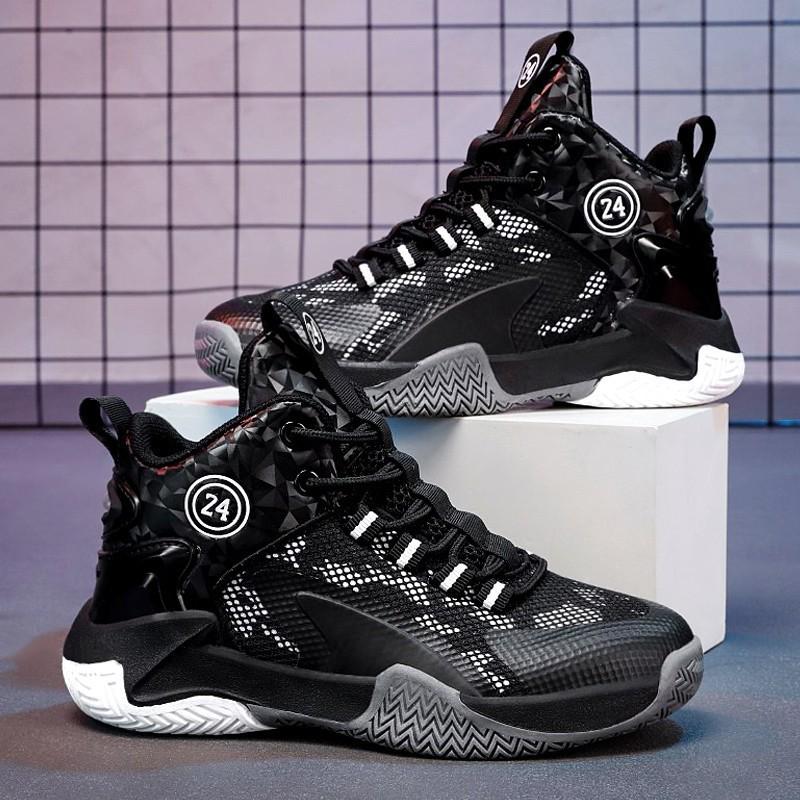 Children's shoes leather velvet two basketball shoes cotton shoes children's sports shoes autumn and winter 2025 boys cotton shoes