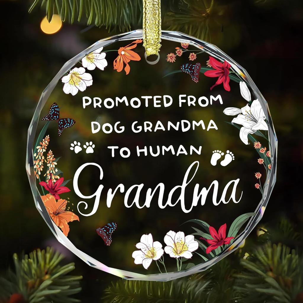 GOSSBY Friendship Ornament for Women for Friend - Friends That Turned into Family - Heart-Shaped Ceramic Xmas Decoration for Tree 2025