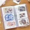 1pc 3" Transparent Card Album, 84/120/240 Pockets. Portable storage folder for cards, tickets & postcards, ideal for collection & decoration