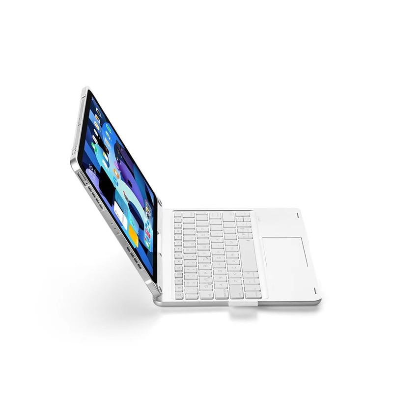 Чехол с сенсорной клавиатурой для Ipad Air 4, вращающийся чехол, Bluetooth-совместимая клавиатура для Ipad 10,9 дюйма, жесткий чехол
