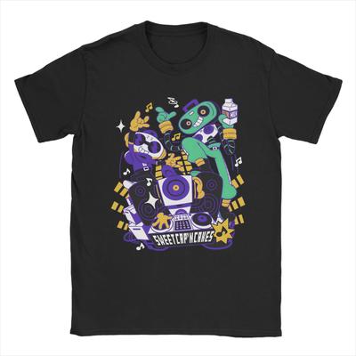 Хлопковая футболка Deltarune для пары Летняя Y2K Смешные футболки С круглым вырезом Хип-хоп Футболка Большого размера Dropshipping Топы