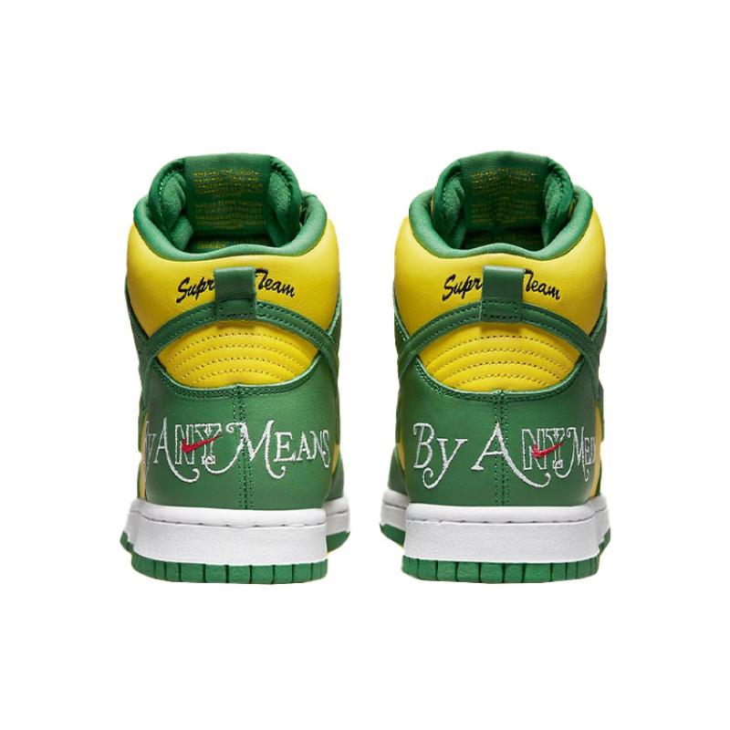 Nike Sb Dunk High Supreme By Any Means Бразилия Обувь для скейтборда DN3741-700