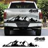 Наклейка на автомобиль 4X4 Off Road Графическая виниловая наклейка для пикапа Ford Ranger Raptor Isuzu Dma Nissan NAVARA Toyota Hilux Автоаксессуары