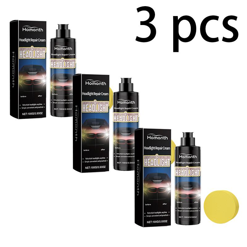 Паста для ремонта автомобильных фар Homonth, заполнение царапин, ремонт износа, уход за лампами, техническое обслуживание, расходные материалы для ламп