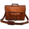 Винтажная сумка-мессенджер через плечо, портфель, сумка для ноутбука, кожаная, мужская, натуральная, коричневая
