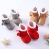 Casual Anti Skid Bottom Baby Girls Boys Winter Warm Boots Plush Fur Newborn Toddler Flat Snow Boots