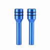 2Pcs Aluminum Alloy Universal Car Truck Interior Door Lock Knob Pull Pin Covers