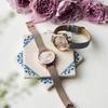 Authorized Dealer Olivia Burton Watch Ladies 24000224 Signature Midi Abstract Floral Rose Gold Mesh [OLIVIA BURTON]