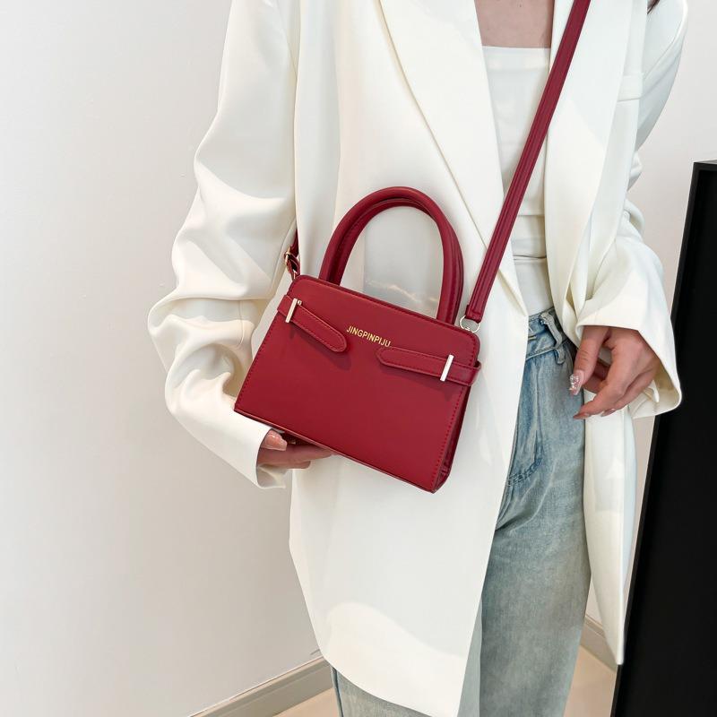 Fashion commuter handbag women's  new simple temperament small square bag versatile single shoulder messenger bag women's bag