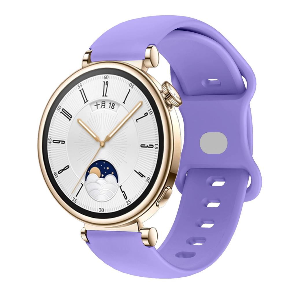 18-мм мягкий ремешок для Huawei Watch Gt5 Pro 42 мм, пряжка-бабочка, разноцветный браслет для Huawei Watch Gt5 41 мм Gt4 41 мм, ремешок для часов