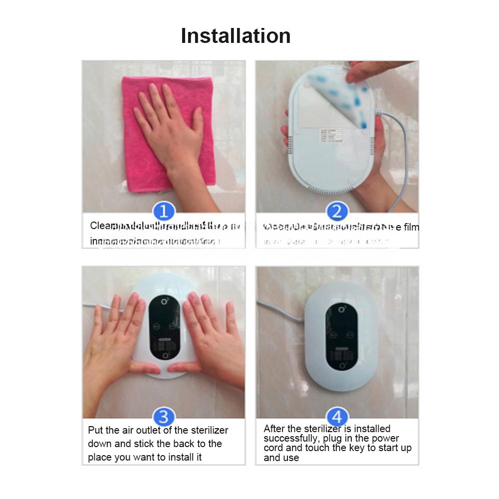 Generator Machine Smart 100 -240V Formaldehyde Deaerator Air Purifier Kitchen Toilet Deodorant Deodorizer Deformaldehyde 5W