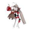 Bear or Frog Pendant Key Holder Delightful Decoration Cartoon Bear Keychain Bags Ornament Present for Kids and Teens
