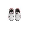 Детские кроссовки Air Jordan 4 Retro TD Red Cement White Fire-Red Black BQ7670-161