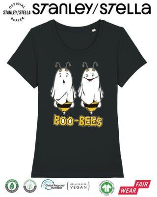 Хэллоуинская футболка Boo Bees Женская Смешной Костюм Ужасов Маскарадный костюм /
