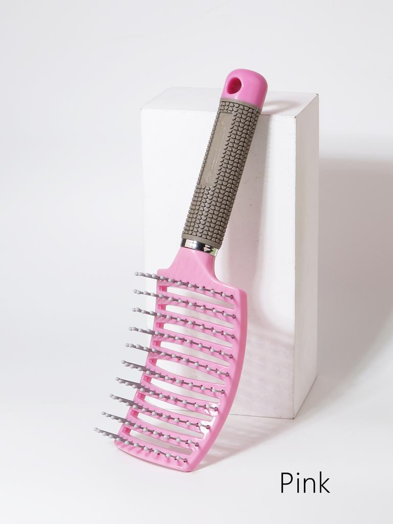 Полый дизайн антистатическая нейлоновая массажная расческа для кожи головы с защитой от спутывания волос, салонный инструмент для причесок Специально для париков из натуральных волос