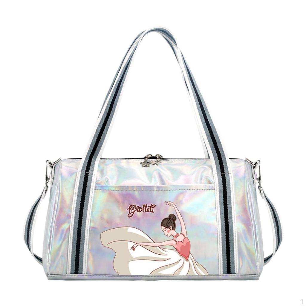 Duffle Bag Women Dance Multifunction Personal Item Gym Cheerleader for Overnight Workout