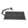 Solar Panel with Controller Monocrystalline 250W Dual USB Port Charging 12V 24V 48V High Conversion