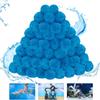 Swimming Pool Filter Ball, A Newly Upgraded Efficient Filter Sand, Reusable Environmentally Blue Filter Medium Ball