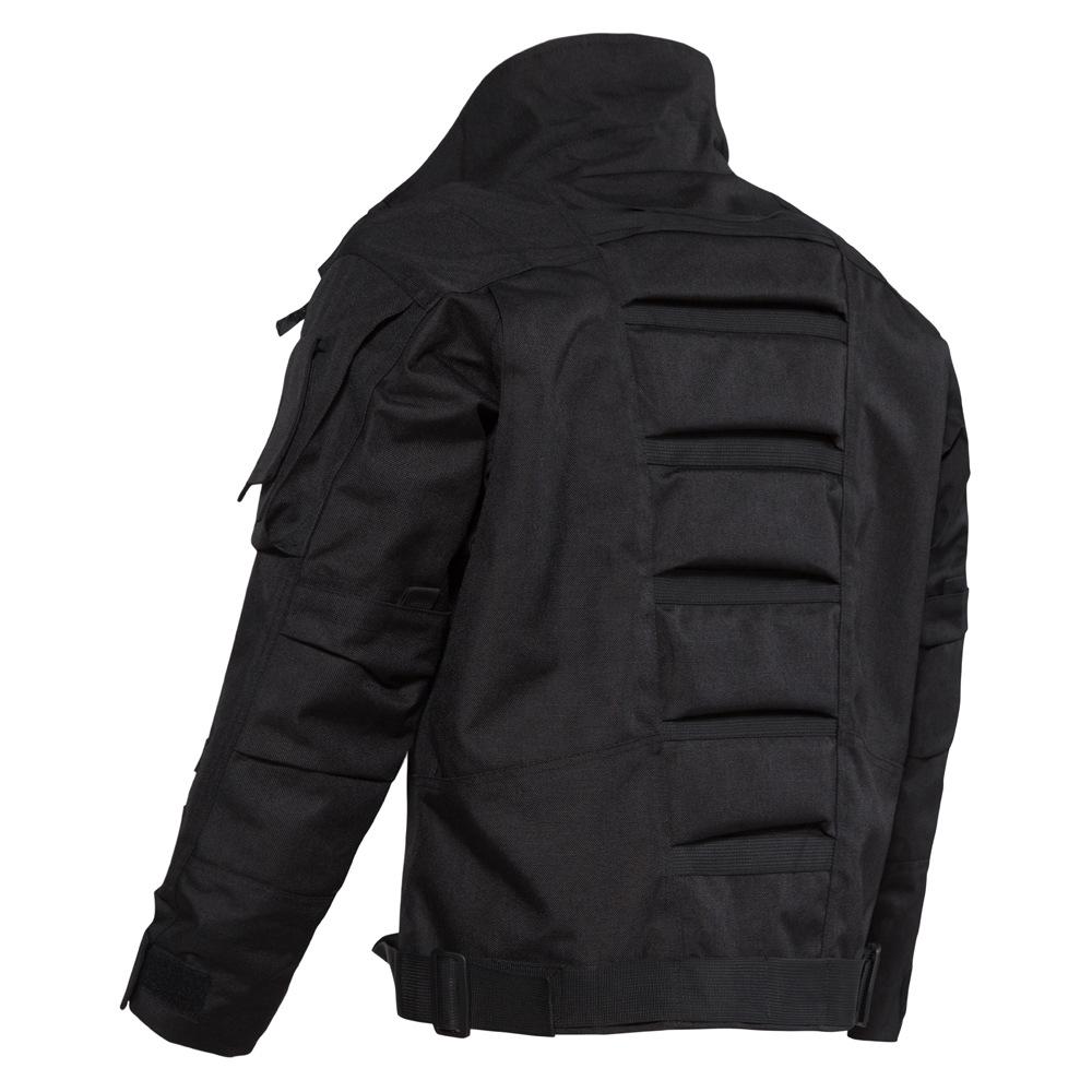 Agent Tactical Suit Jacket Men'S Windproof, Stab-Proof, Scratch-Resistant, Wear-Resistant Locomotive Hard Jacket