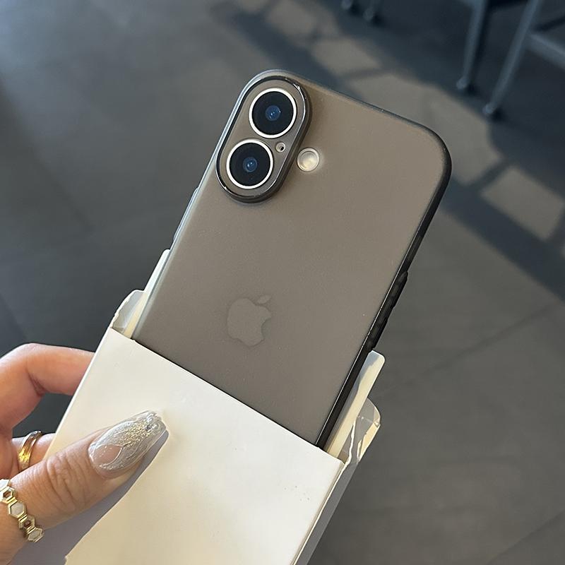 Ультратонкий матовый чехол для For Iphone Air 17 16 15 14 13 Pro Max Мягкая силиконовая задняя крышка для For Iphone 16 15 14 Plus