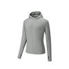 Simple Comfortable Versatile Hooded Breathable Sun Protection Clothing Women Outerwear Star-Diamond-Gray 162527707-6