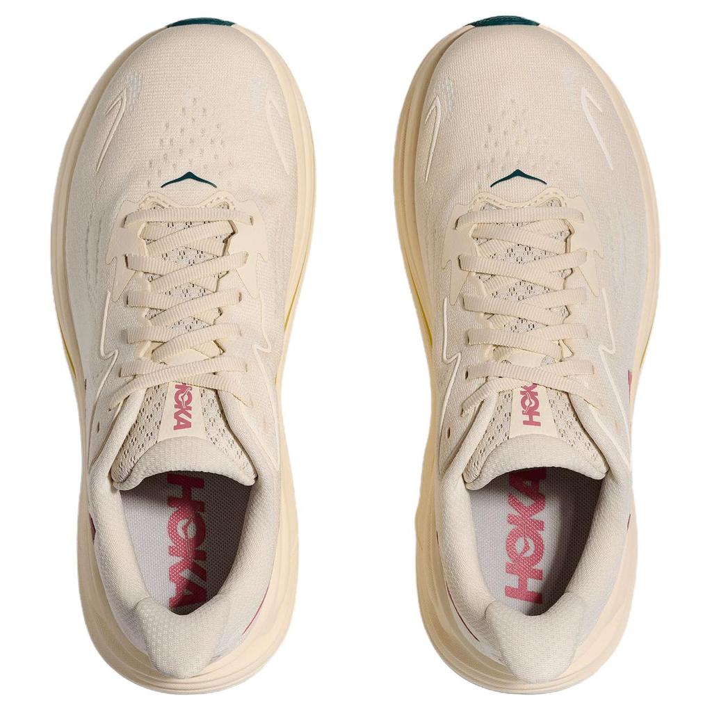 HOKA One One Clifton 10 Удобные Прочные Поддерживающие Амортизирующие Беговые Кроссовки Женские Кроссовки Бежевый 1162031-BHLB
