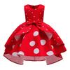 Polka Dot Christmas Princess Dress for Girls - Hot-Selling Evening Wear