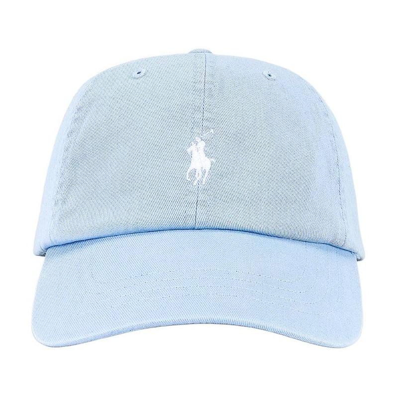 Polo Ralph Lauren Light Blue Cotton Baseball Cap Unisex Couple Elite Blue 710667709082
