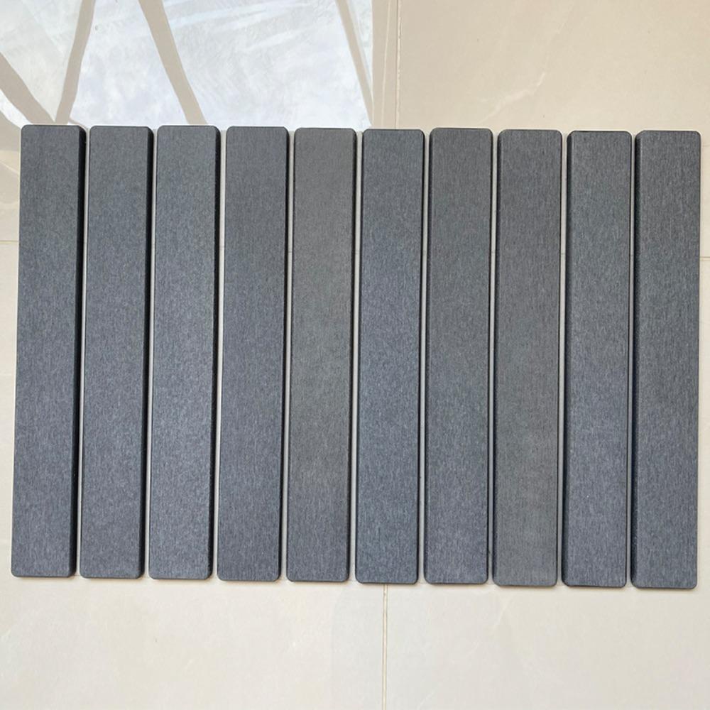 Diatomaceous Stone Dish Drying Mat Absorbent Placemat Bathroom Rug Dish Drainer Mat Crockery