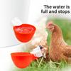 8 шт. Пластиковая автоматическая поилка для кур Утка Поилка Курица Гусь Кормушка Птицеводческие миски и поилки Водные инструменты
