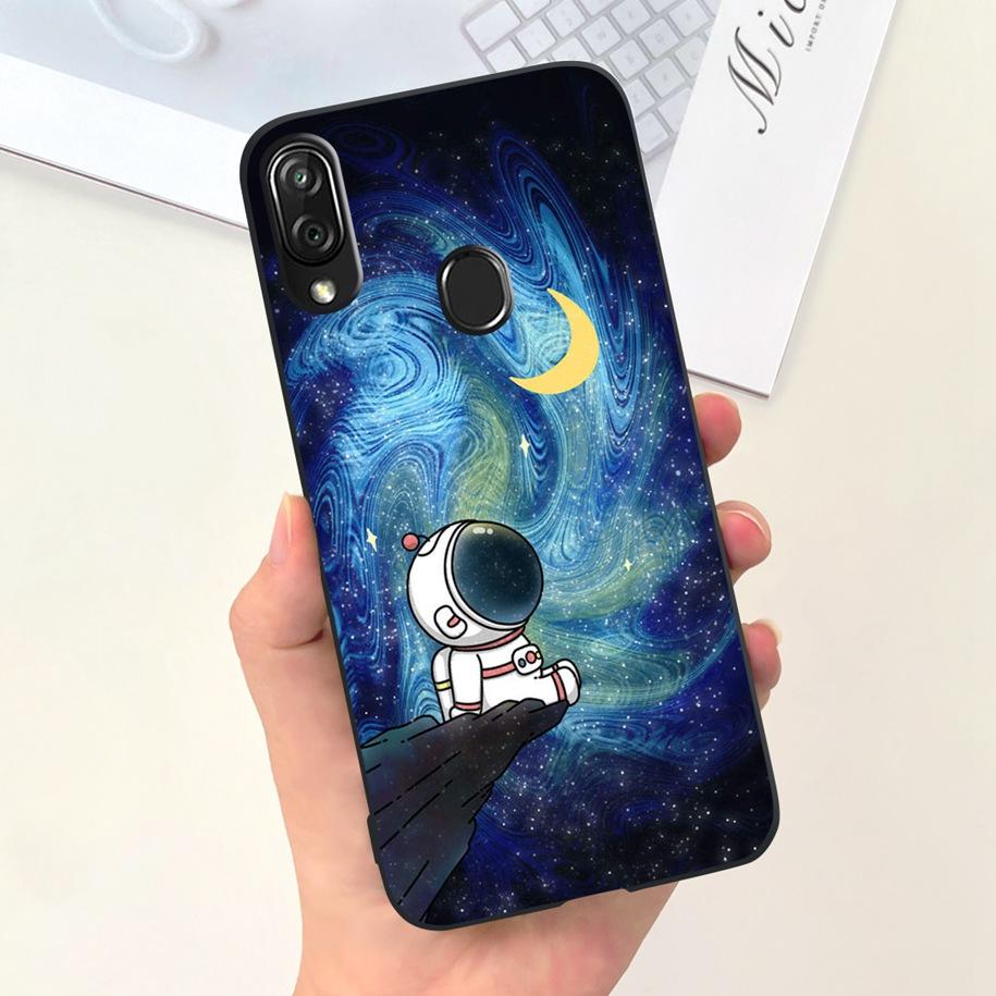 Для ZTE Blade V10 Vita 2019 Чехол Модный Цветок Астронавт Силиконовый Ударопрочный Бампер Для ZTE Blade V10 V 10 BladeV10 Vita Fundas