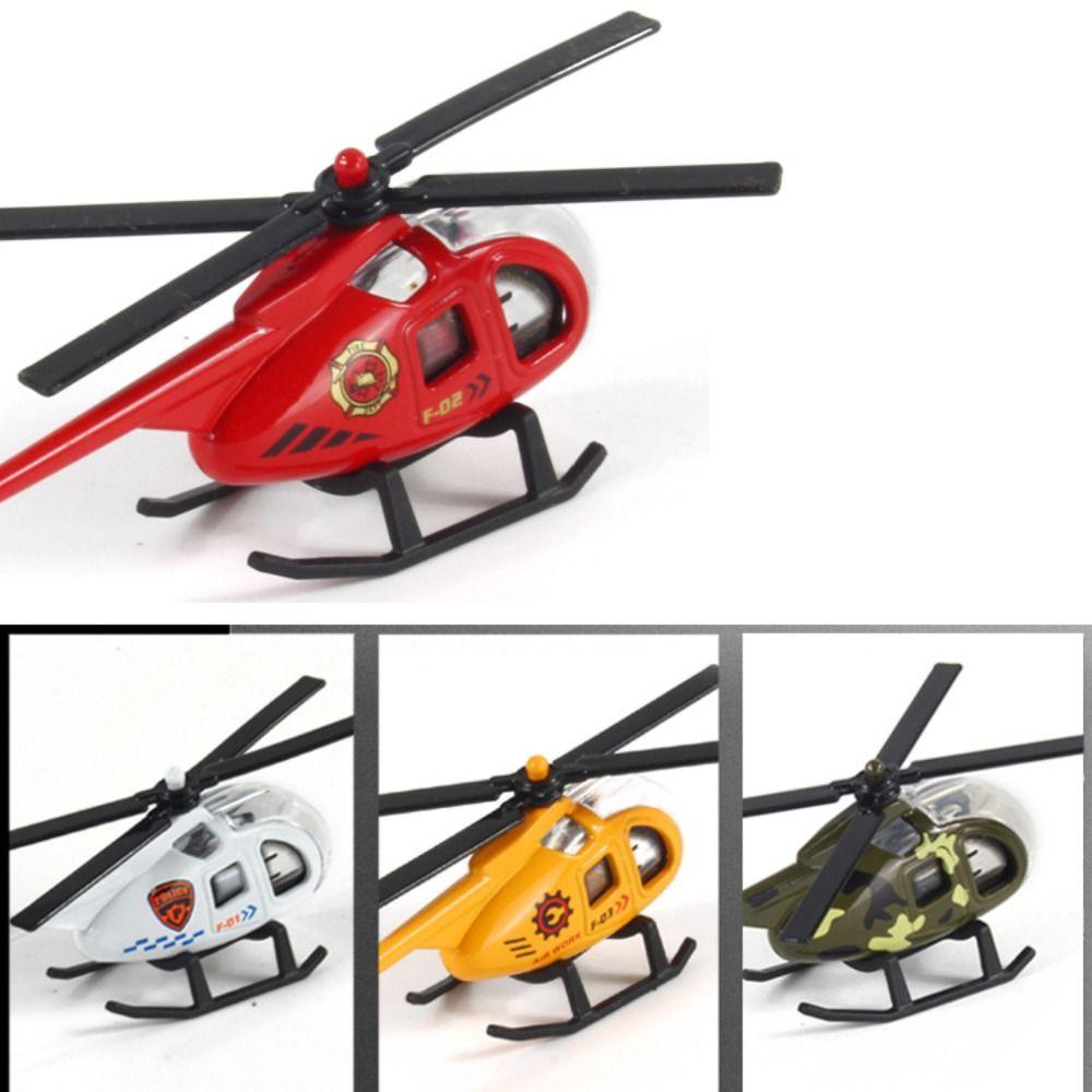 Figurines Simulation Helicopter Zinc Zinc Alloy Airplane Model Helicopter Model Toys Diecast Helicopter Toy