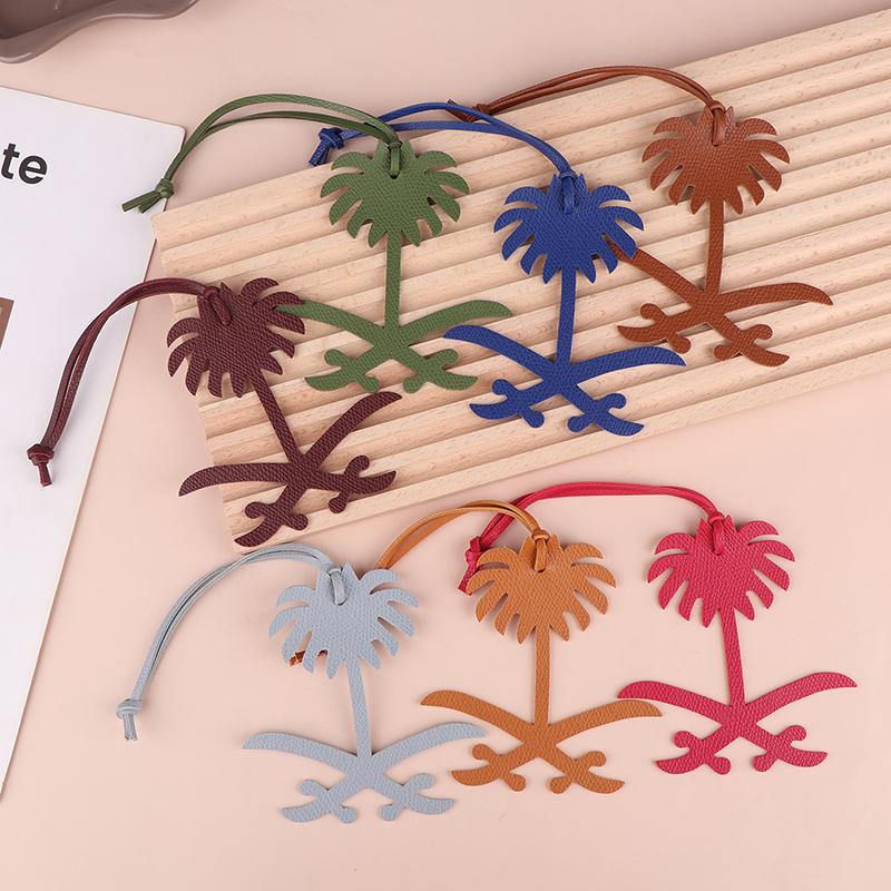 Натуральная кожа Саудовская карта финиковая пальма брелок женский рюкзак кулон женская сумка брелок