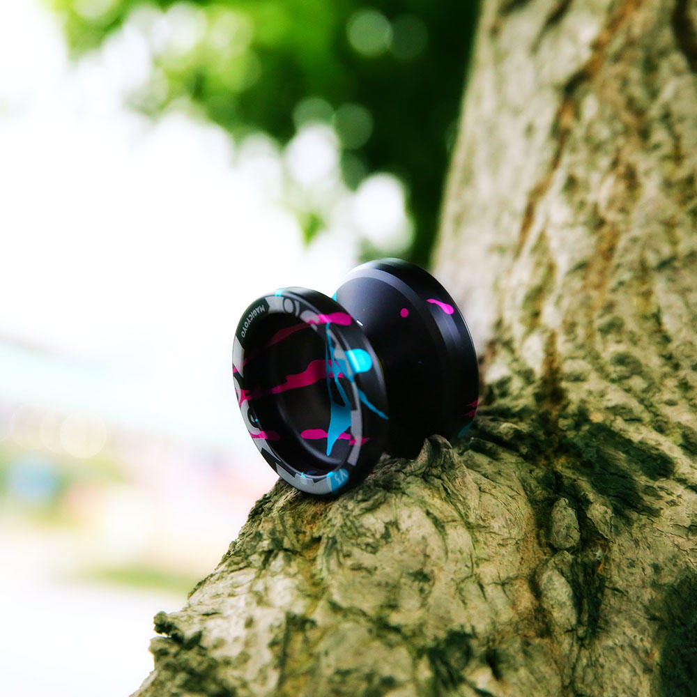 Волшебный Йо-йо V3 Неотзывчивый Высокоскоростной Алюминиевый сплав Йо-йо Токарный станок с ЧПУ с Вращающейся Веревкой для Мальчиков Девочек Детей