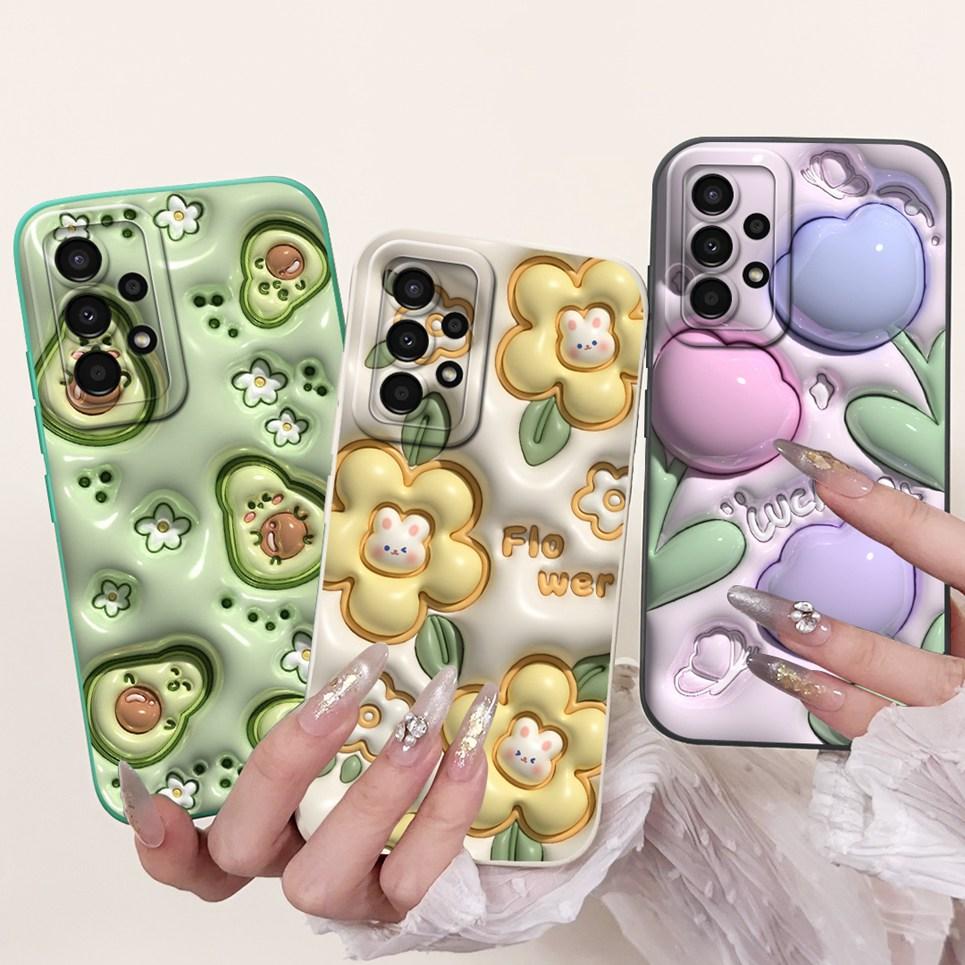 Soft Silicone Back Cover For Infinix Samsung Galaxy A32 4G 5G A23 A33 A53 A73 Bumper Cartoon Panda Astronaut Cute Case Coque