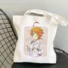 The Promise Neverland Shopping Bag Bolso Shopping Shopper Recycle Bag Jute Bag Canvas Bag Fabric Boodschappentas String Custom