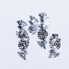 Dental Hollow-out Lingual Button with holes Perforated Orthodontic Accessory Dentistry Materials 50pcs/bag