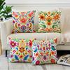 Богемный Яркий Винтажный Принт Домашний Декор Наволочка Спальня Гостиная Диван Украшение Полиэстер Наволочка с Молнией