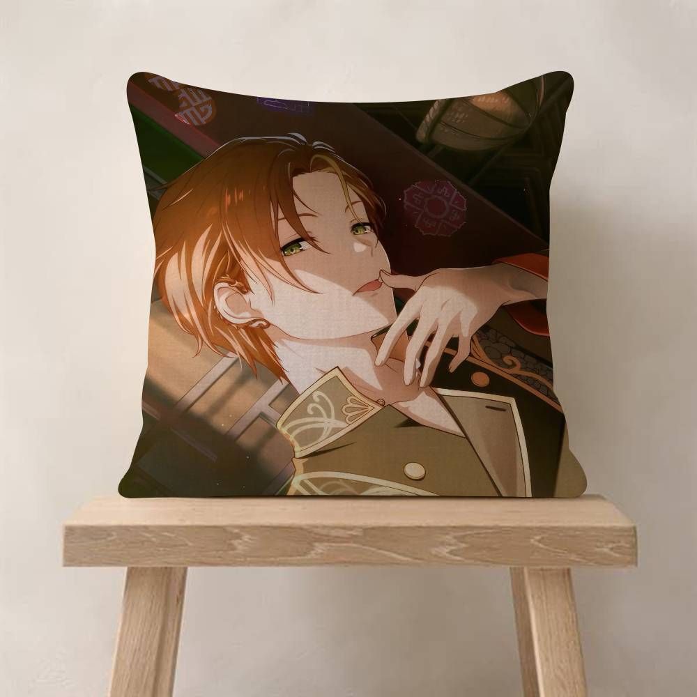 Anime singer Akito Shinonome Cushion Cover Inches Farmhouse Decor Home Throw Pillow Covers for Couch Decorations