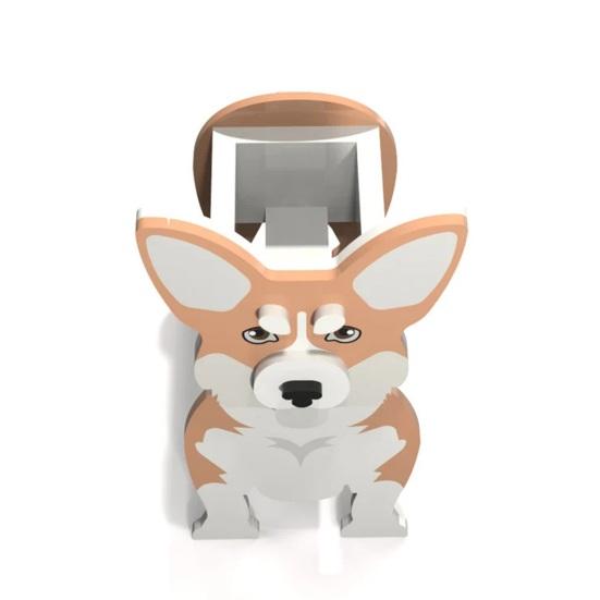 Цветочный горшок, очаровательный горшок в форме собаки, универсальный держатель для растений для сада, дома, уличные украшения