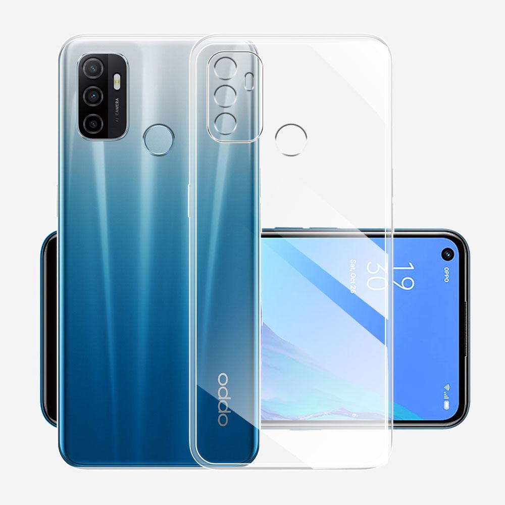 Для Oppo A53 2020 Чехол Ультратонкий Силиконовый Мягкий ТПУ Прозрачный Чехол-накладка на заднюю панель Для Oppo A53s 2020 Coque Бампер Для Oppo A53 Fundas
