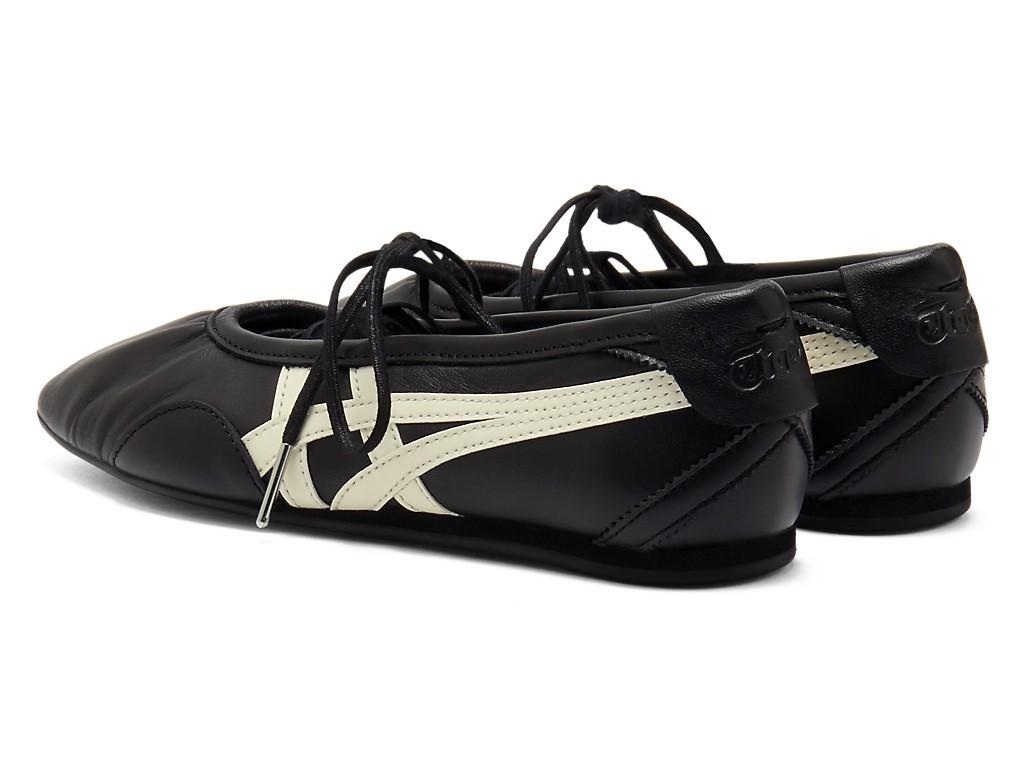 1182A704-001 1182A704-001 Женские кроссовки Onitsuka Tiger Gymnarina Черный/Кремовый (Женский)