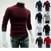 Men's Turtleneck High Collar Thin Cultivating Male Bottoming Sweater