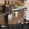 304 Stainless Steel Wall-Mounted Kitchen Storage Rack